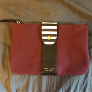SOLD!!! Henri Bendel Canvas Pouch